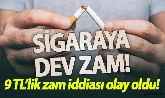 Sigaraya dev zam geliyor Ulusal Haberler Karaman Haber İmaret Haber