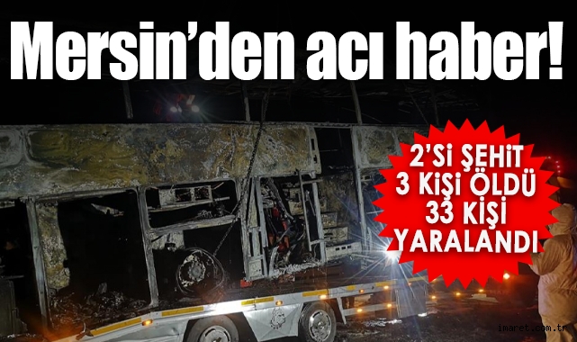 Mersin'den Acı Haber! 2 Asker şehit Oldu 33 Kişi De Yaralandı, Asayiş ...