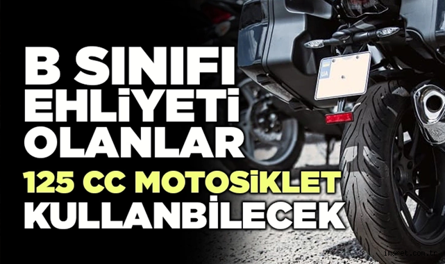 B Sınıfı Ehliyetle 125 Cc Motosikletler Kullanılabilecek, Gündem ...