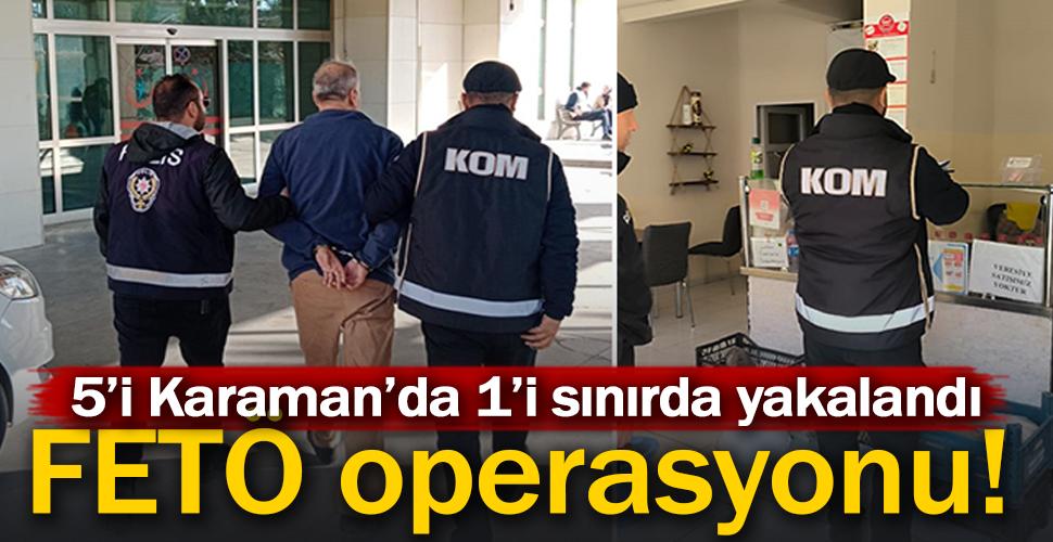 Karaman'da FETÖ operasyonu: 3 tutuklama