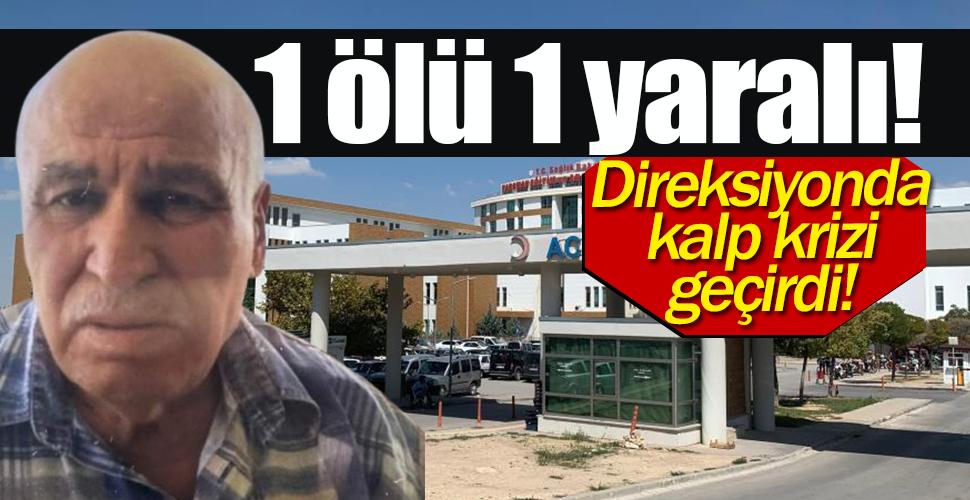 Karaman'da direksiyon başında kalp krizi geçirdi: 1 ölü, 1 yaralı