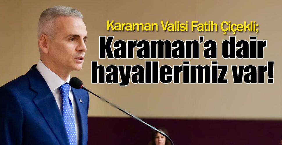 Karaman Valisi Mehmet Fatih Çiçekli, 'Karaman ve Jeoturizm' Konferansına Katıldı